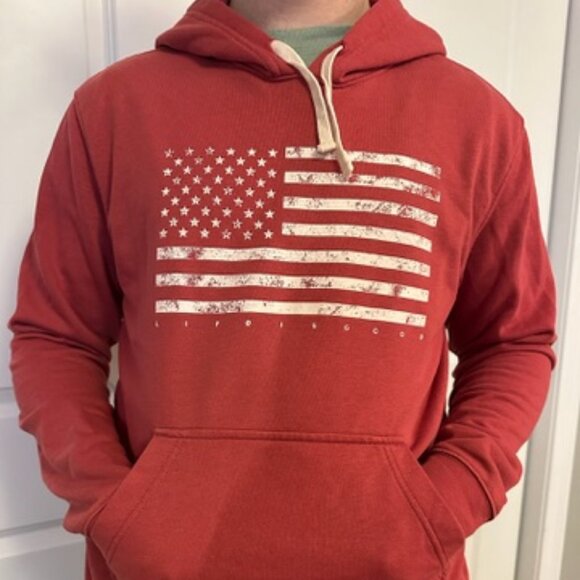 Life Is Good Other - Men's Life Is Good Sweatshirt - Red